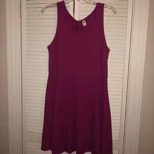👗💖Fuchsia Old Navy A-Line Dress XL